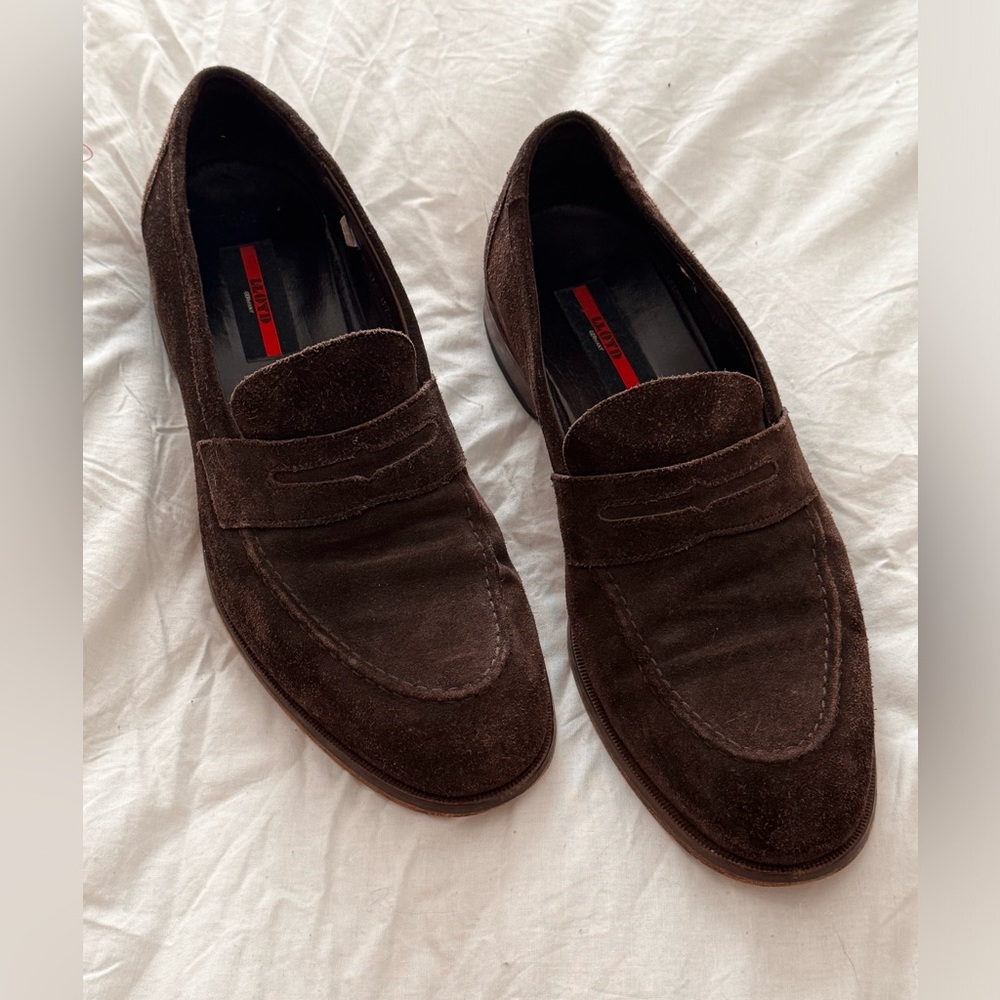 Lloyd’s suede loafer